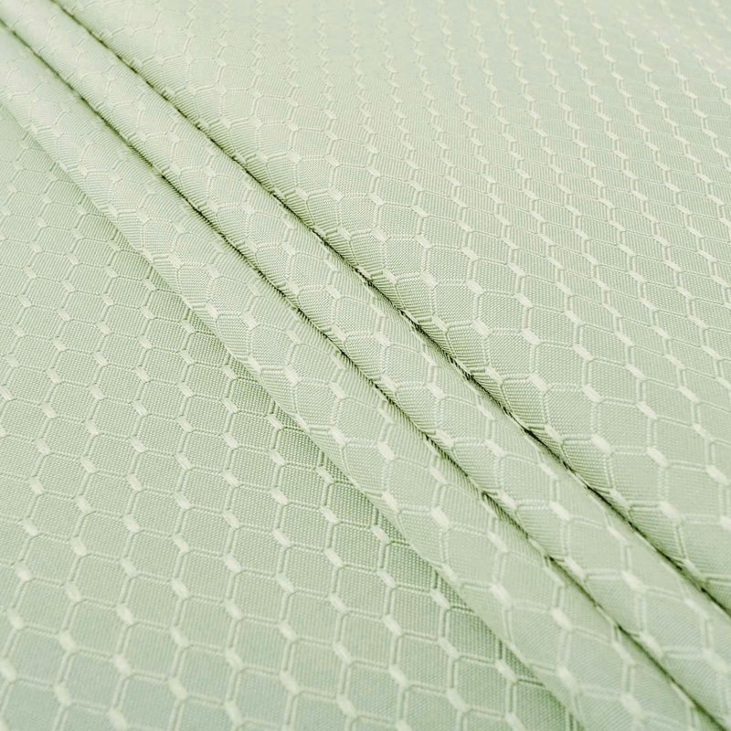 JUCFHY Jacquard Morrocan Green Rectangle Table Cloth Oil-Proof Spill-Proof and Water Resistance Tablecloth,Decorative Fabric Table Cover for Spring, Easter, Outdoor and Indoor Use, 60 x 84 Inch - Image 5